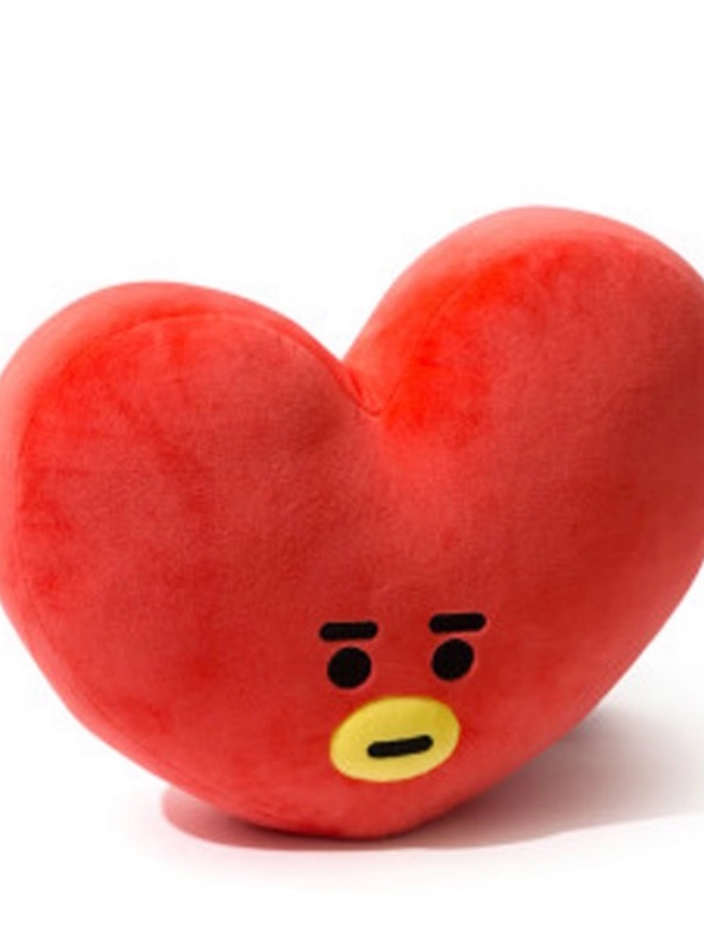 BT21 TATA Red Heart Plush Pillow Large (BTS V Collectable item from 2019)